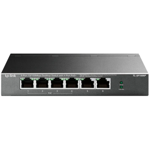 Коммутатор/ 4-port 10/100 Mbit / s unmanaged PoE + switch... фото 1