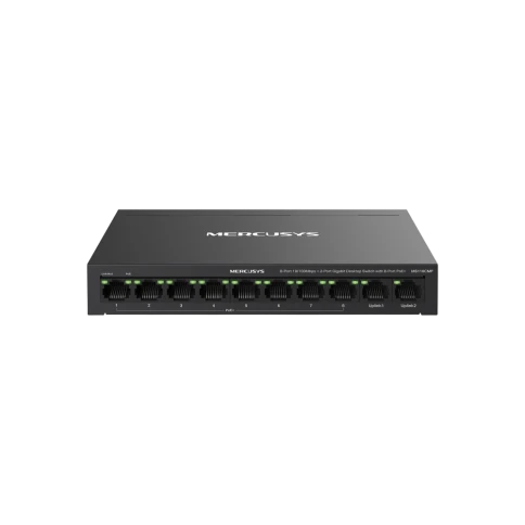 Коммутатор/ 8-Port 10/100Mbps + 2-Port Gigabit Desktop Switch with 8-Port... фото 1