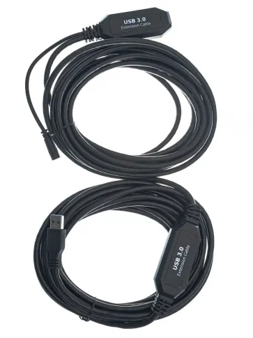 VCOM USB 2.0 Type-AM - USB 2.0 Type-AF 10м фото 2