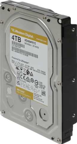 Жесткий диск WD SATA-III 4TB WD4004FRYZ Server Gold 512E (7200rpm)... фото 2