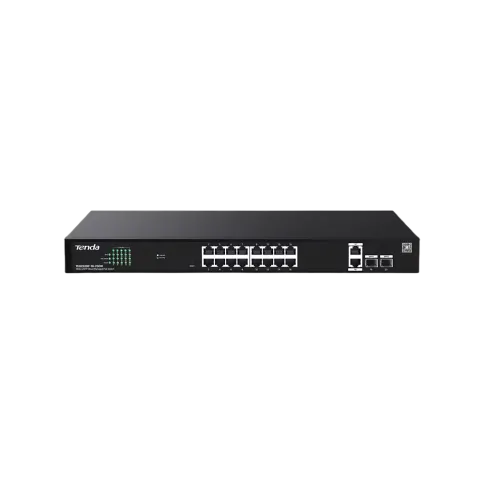 Управляемый PoE-коммутатор 18GE+2SFP/ Управляемый PoE-коммутатор 18GE+ фото 1