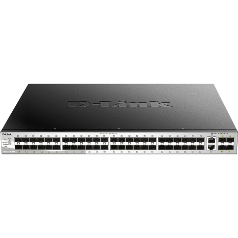 Коммутатор/ DGS-3130-54S Managed L3 Stackable Switch 48x1000Base-X SFP, 2x10GBase-T, 4x10GBase-X... фото 1