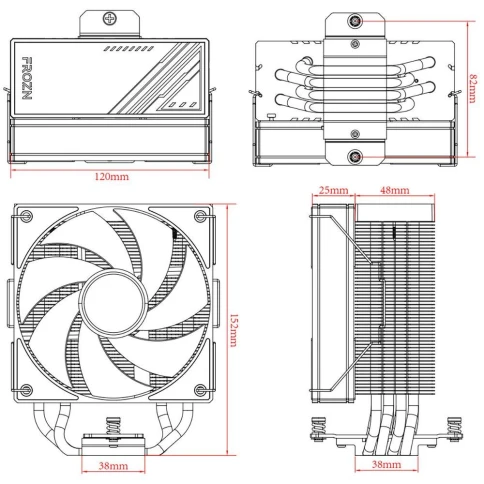 ID-COOLING FROZN_A410_BLACK фото 8