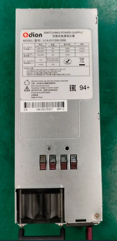 Блок питания серверный/ Server power supply Qdion Model U1A-D11200-DRB фото 2
