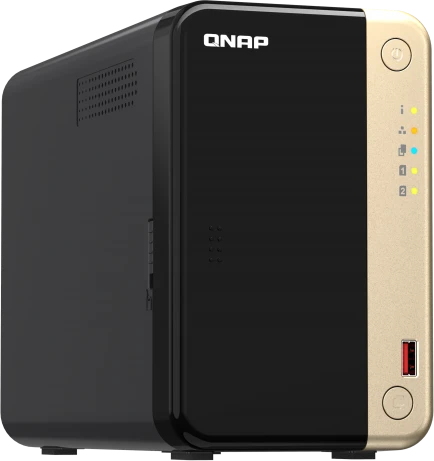 Сетевое хранилище без дисков/ SMB QNAP TS-264-8G NAS 2 HDD trays, 4-co фото 2