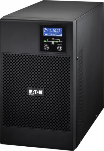 Тихий онлайн-ИБП Eaton 9E 3000i — 3000 ВА / 2400 Вт, <37 дБ, 7 розеток, внешние батареи фото 1