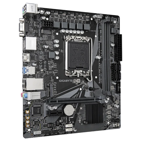 Материнская плата/ MB GIGABYTE INTEL H610 s1700, 2xDDR4(64GB), D-SUB/H фото 2