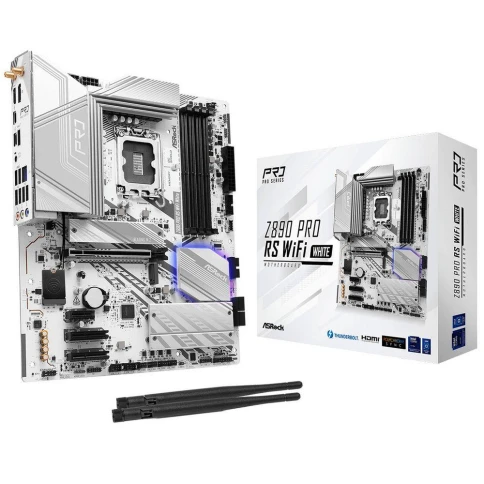 ASRock Z890 PRO RS WIFI WHITE фото 1