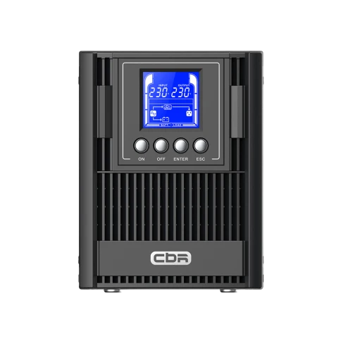 ИБП CBR ESSENCE ESN-1000C Online 1000 VA / 1000 W, Tower, 4 x C13, LCD, HID-USB, RS232, EPO, SNMP slot/ UPS CBR Online Tower фото 1