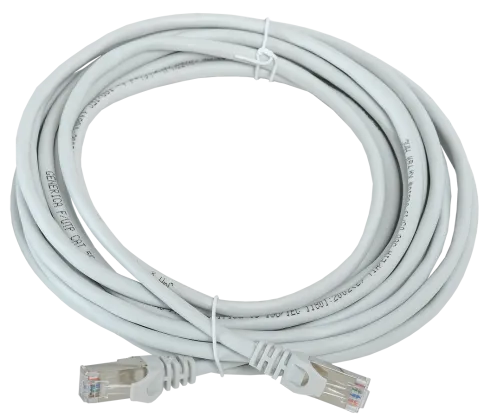 ITK RJ45(m) - RJ45(m) Cat. 5e F/UTP PVC 5м серый фото 2