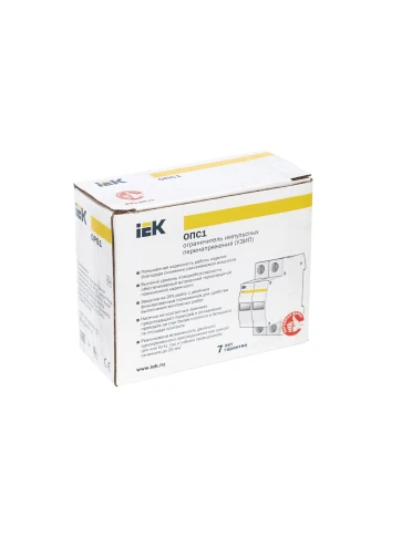 KARAT ОПС1-C УЗИП 2P In=20кА Un=400В Im=40кА IEK фото 11