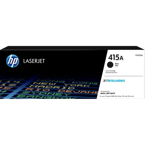 HP 415A Black Original LaserJet Toner Cartridge (W2030A) фото 1