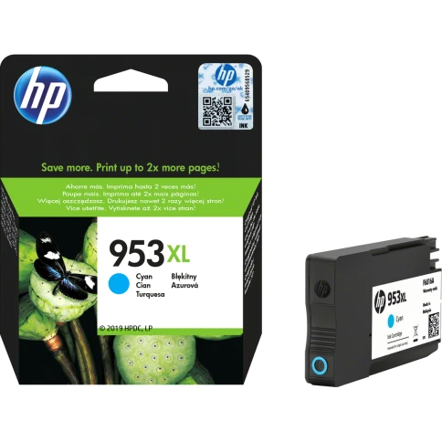 Картридж/ HP 953XL High Yield Cyan Original Ink Cartridge фото 3