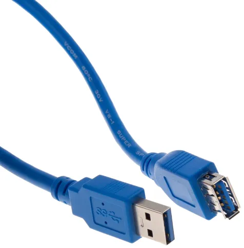 VCOM USB 3.2 Type-AM - USB 2.0 Type-AF 5м фото 3