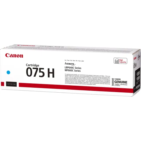 Canon CRG 075 H C (6368C002) фото 3
