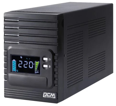 Источник бесперебойного питания Powercom Smart King Pro+ SPT-3000 LCD 2400Вт 3000ВА черный/ UPS Powercom Smart King Pro+ SPT-3000 LCD 2400W 3000Va black фото 5