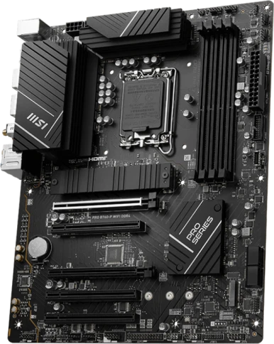 Материнская плата/ MB MSI INTEL B760 s1700, 4xDDR4(128GB), HDMI 2.1/DP фото 3