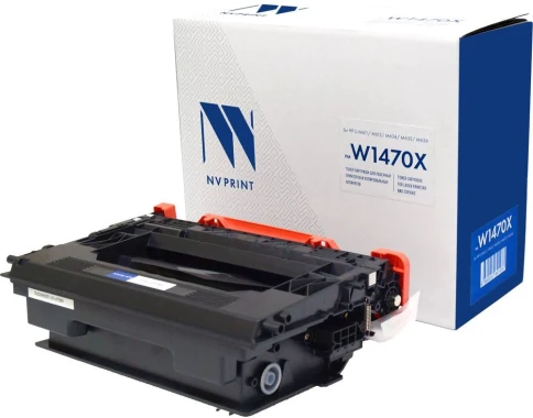 Тонер-картридж NVP NV-W1470X для HP LJ M611/M612/M634/M635/M636 (25 фото 2