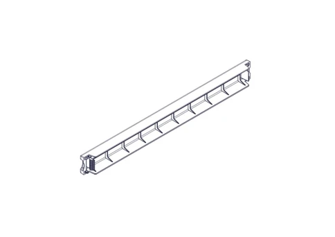 Plastic plug Systeme Electric, Excelente series, 1U , 19", tool-free i фото 8