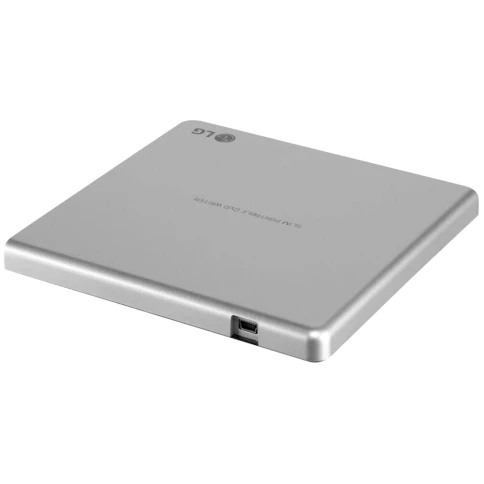 Оптический привод/ LG DVD-RW ext. Silver Slim Ret USB2.0 (3.0... фото 1