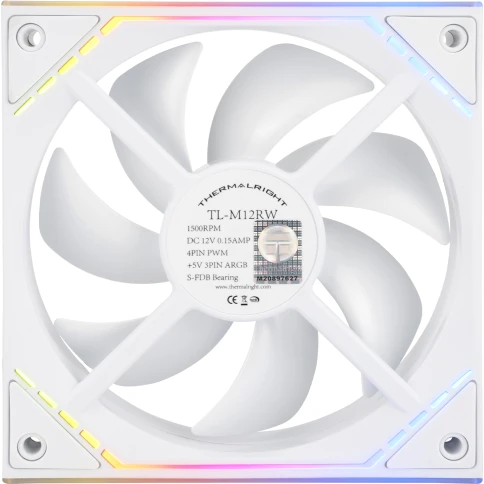 Кулер для корпуса/ Case Cooler Thermalright TL-M12RW Reverse (124x120x25mm, 4-pin... фото 2