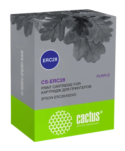 Картридж матричный Cactus CS-ERC28 фиолетовый для Epson ERC28/M2000 фото 1