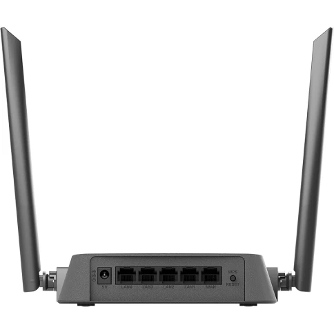 Маршрутизатор/ N300 Wi-Fi Router, 100Base-TX WAN, 4x100Base-TX LAN, 2x5dBi external... фото 4