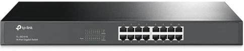 Коммутатор/ 16-port Gigabit Switch, 16 10/100/1000M RJ45 ports, 1U 19-inch... фото 1