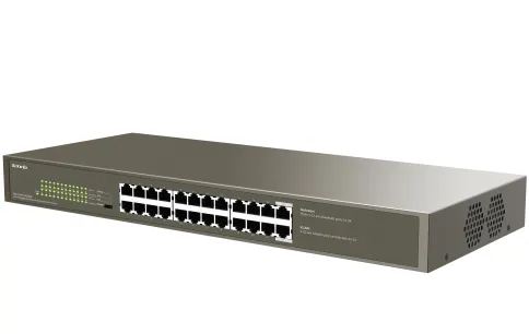 Коммутатор/ Tenda TEG1124P-24-250W 1000M&PoE 24-Port Gigabit Ethernet фото 3