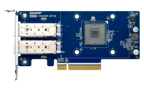 Сетевая карта/ QNAP QXG-10G2SF-X710 LAN Expansion Card, PCIe Gen3 x8, фото 6