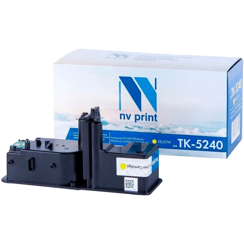 Тонер-картридж NVP NV-TK-5240 Yellow для Kyocera Ecosys P5026cdn/P5 фото 1