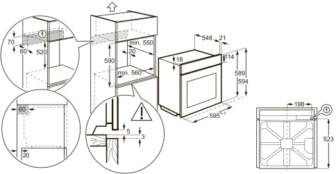 ELECTROLUX EOF5F70X фото 5