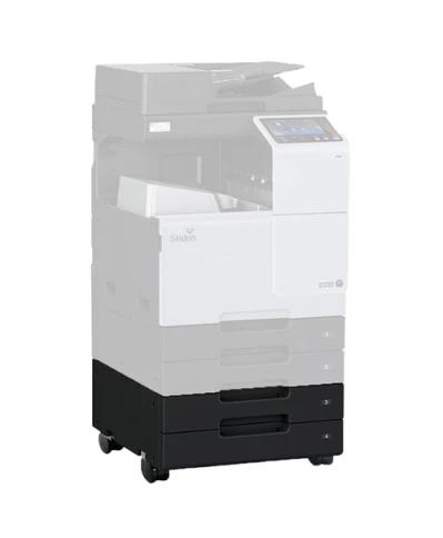 Установочная тумба PC-218 для МФУ Sindoh D330e/D332e с двумя подающими фото 2