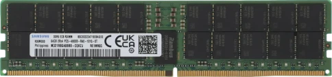 Память оперативная/ Samsung DDR5 64GB  RDIMM 4800 2Rx4 1.1V pulled фото 1