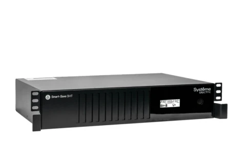 ИБП Systeme Electric Smart-Save SMT 1000 ВА, монтаж в стойку 2U, 230 В, 6 розеток  IEC C13, SmartSlot, AVR, LCD, USB HID фото 1