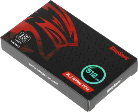 Твердотельный накопитель Kingspec PCIe 3.0 x4 512GB NE-512 M.2 2280... фото 8