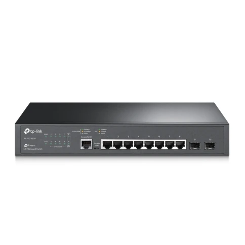 Сетевой коммутатор/ Jetstream 8-port gigabit L2+ managed switch with 2-gigabit... фото 2