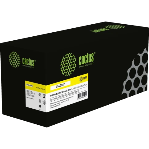 Картридж лазерный Cactus CS-C2503Y 841926 желтый (9500стр.) для Ric фото 2