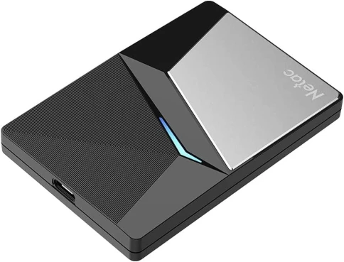 Накопитель SSD Netac USB-C 480Gb NT01Z7S-480G-32BK Z7S 2.5" черный фото 7