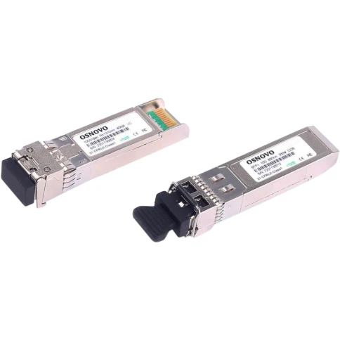 Трансивер/ OSNOVO SFP-S2LC15-10G-1310-1310 Оптический SFP Модуль 10G, два волокна Single... фото 2