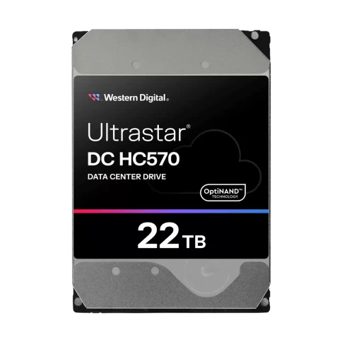 Жесткий диск/ HDD WD SATA 22Tb Ultrastar DC HC570 0F48155 7200 6Gb/s 5 фото 1