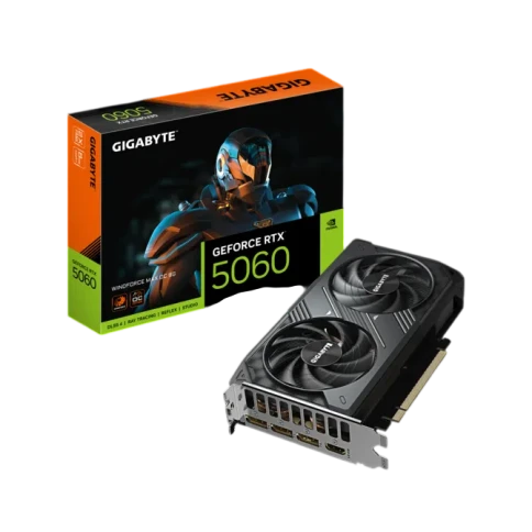 GIGABYTE  GeForce RTX 5060 WINDFORCE MAX OC 8G фото 1