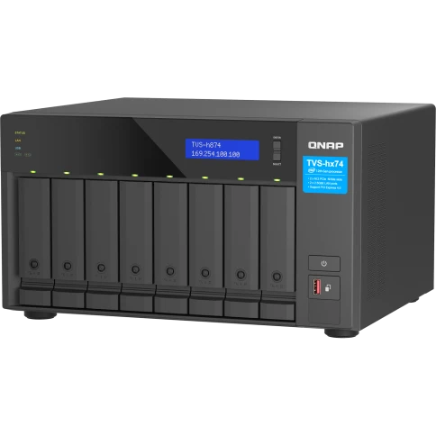 Сетевое хранилище без дисков/ ENTERPRISE QNAP TVS-h874-i7-32G QTS hero фото 1