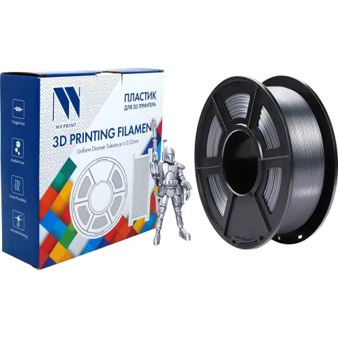 NV-PRINT NV-3D-SILK-PLA-P-SILVER фото 2