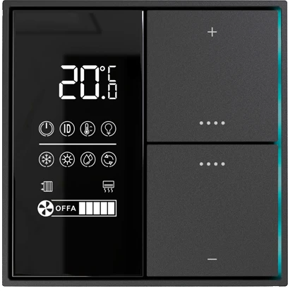 Donel Многофункциональный комнатный  термостат KNX,ЖК-экран, встроенны фото 1