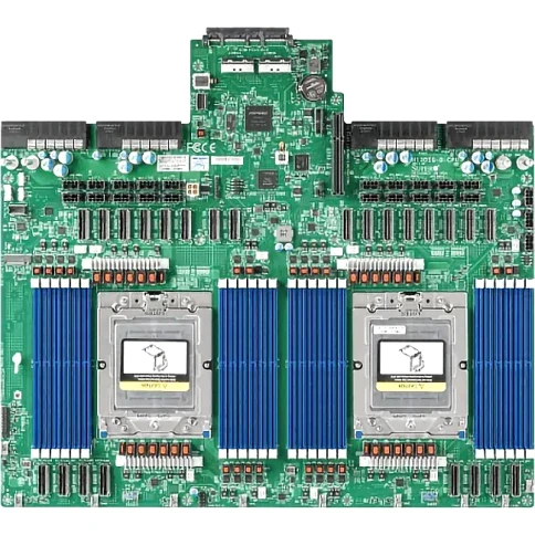 Платформа для сервера/ Supermicro GPU SuperServer AS-4125GS-TNRT2 4U (2x Socket SP5 up 400W, 24x DDR5 RDIMM, 2x 2.5" SAS/SATA3 + 8x NVMe 2.5" Hot-Swap, 11x PCI-E x16, 10x GPU, 2x 10GbE, 4x2000W Redundant, IPMI) фото 3