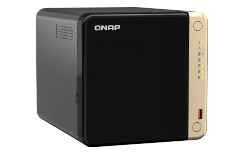 Сетевое хранилище/ SMB QNAPTS-464-8G NAS 4 HDD trays, 4-core Intel Cel фото 3
