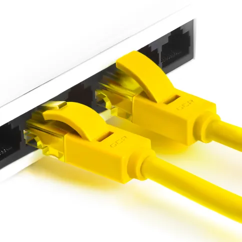 Greenconnect RJ45(m) - RJ45(m) Cat. 5e U/UTP PVC 10м жёлтый фото 3