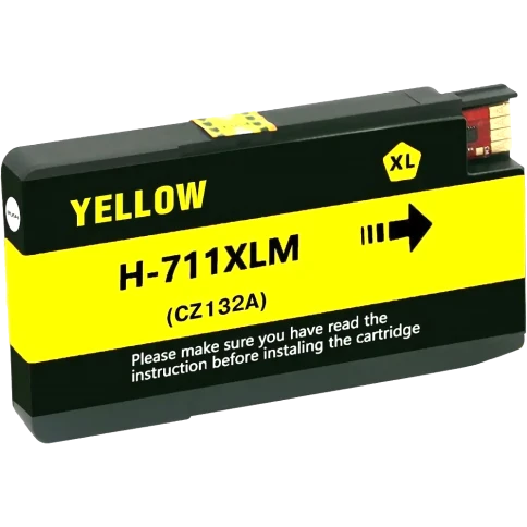 Струйный картридж NV Print 711 (NV-CZ132A) Yellow для HP Designjet фото 1
