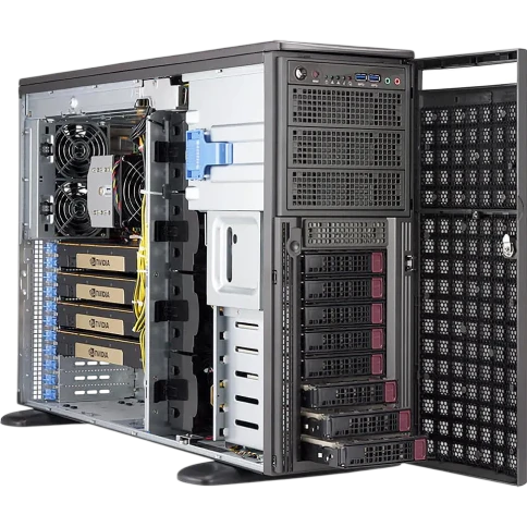 Серверный корпус/ Server Case Supermicro SC747BTS-R2K20BP 4U/Tower Sup фото 1